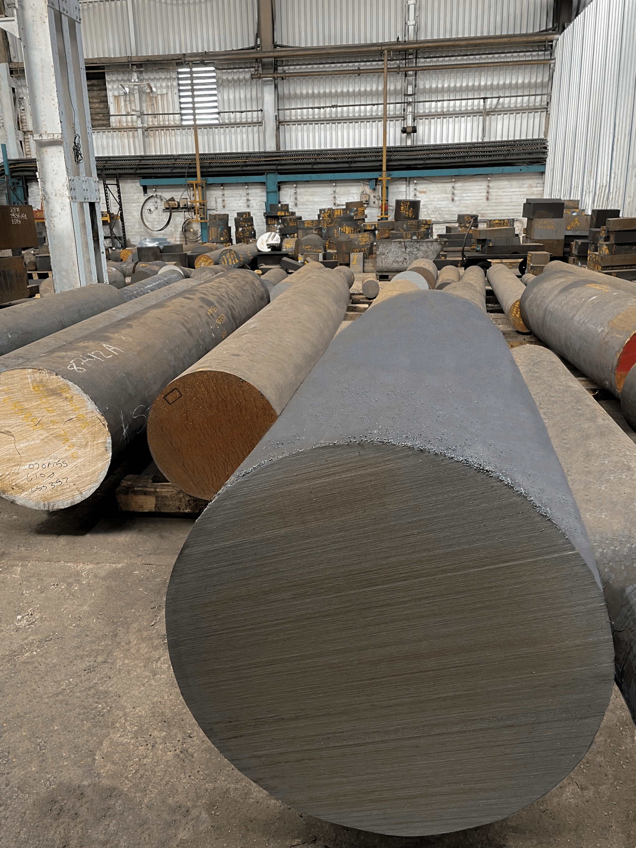 Forged bars stocked at steel stockholders in the West Midlands Somers Forge